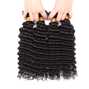 Brazilian Deep <strong>Curly</strong> Bundles 100g/ <strong>Piece</strong> Unprocessed Virgin Human <strong>Hair</strong> Extension Natural Color <strong>Hair</strong> Weaving - Product Image 6