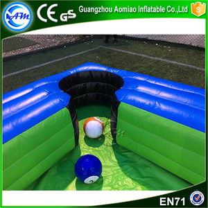 Nuevo estilo inflable billar snookball patio de juegos de fútbol para billar inflable pelota de fútbol mesa de snooker inflable - Product Image 5