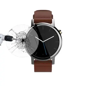 Per Motorola moto 360 di smart watch 2nd 42mm 46mm Temperato Dello Schermo di Vetro Della protezione Della protezione 0.33mm Pellicola Orologio di vetro