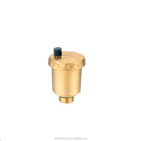 Vanne d'aération automatique en laiton de 1/2 "évents d'air automatiques pour soupapes de décharge de pression de chauffe-eau solaire