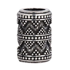 <span class=keywords><strong>Perline</strong></span> per Barba Vichinga di Alta Qualità, Rune Nordiche Rotonde in Lega di Zinco Argento Antico per Trecce, Collane, Bracciali Fai-da-Te - Product Image 2