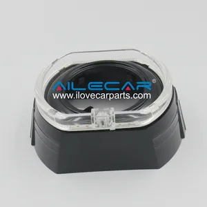 AILECAR Square Type Newest LED Angel Eyes White Switchback Bi Xenon Projector Mask X5 Shrouds For BMW Headlight