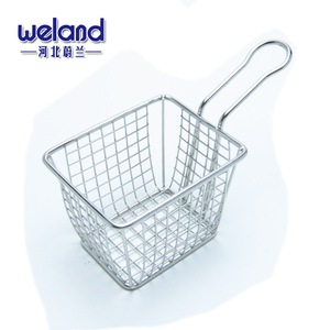 Mini S/S Französischer Tisch in Lebensmittel qualität mit Edelstahl-Chip-Bratkorb - Product Image 4