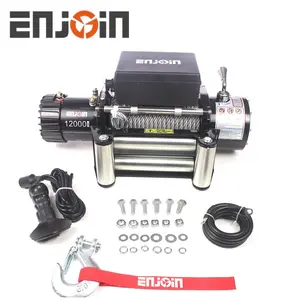 เครื่องกว้านสายไฟฟ้า4WD ปอนด์12 V ENJOIN 12000 Winch