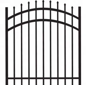 small iron gate / outdoor iron gate / backyard iron gate