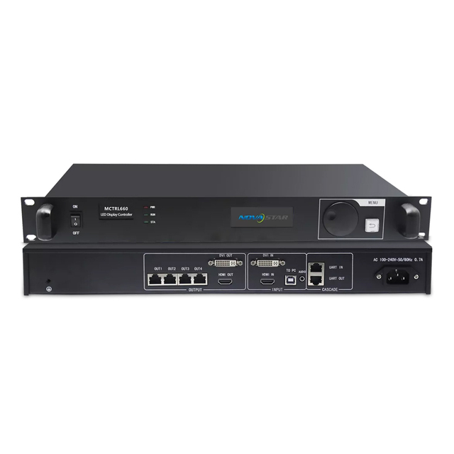 HD Novastar MCTRL660 Controller High Refresh Rate LED Video Processor 1920x1200 Pixels