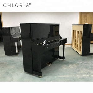 Novo 88 teclas Studio <span class=keywords><strong>Piano</strong></span> preto Vertical <span class=keywords><strong>Piano</strong></span> fábrica preço ébano polonês HU-131E - Product Image 3