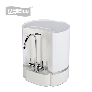 Wellblue High Quality 5-Stage Alkaline Hydrogen Water Maker Manual Power Source Countertop <strong>Ionizer</strong> - Product Image 2