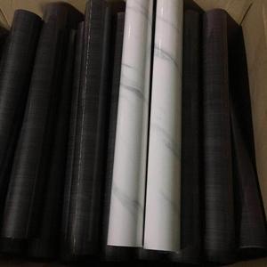 FILM adhésif vinyle gris clair style marbre blanc, plastique collant - Product Image 2