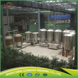 Nhỏ 1000L Nhà máy bia thủ công dây chuyền sản xuất bia 3 tàu brewhouse hệ thống sản xuất bia với máy bơm áp lực tàu PLC thành phần cốt lõi - Product Image 2