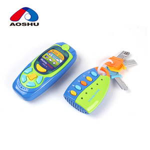 Móvil Musical <span class=keywords><strong>para</strong></span> Bebé de Juguete con Forma de Smartphone de Plástico Personalizado con Cerradura y Llave, Funciona con Pilas, <span class=keywords><strong>para</strong></span> Niños, Embalaje en Caja - Product Image 2
