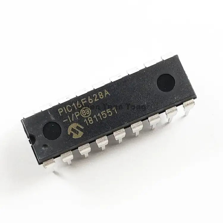 Microcontroladores de Flash PIC16F628A PIC 16F628A PIC16F628A-I/P DIP18 de 8 bits, Chip Nano IC de 3,5 KB, PIC16F628/627A/648A