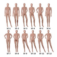Yizhen AiYi — perruque mannequin, 5 pièces, têtes de mannequin réglables, couture avec jambes de mannequin en plastique, bon marché, vente en gros