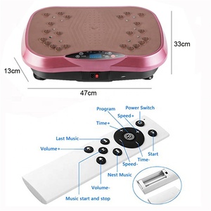Vibro Fit, Máquina de Ejercicio de Vibración Electromagnética para Todo el Cuerpo, Plataforma Vibratoria, Acero, Logotipo Personalizado Disponible - Product Image 3