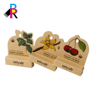 Tùy Chỉnh Thiết Kế In Ấn Tái Chế Son Môi <span class=keywords><strong>Lip</strong></span> Balm Bao Bì Hộp Chapstick Hộp Các Tông Với Móc Đơn Vị Bán Hàng Gói - Product Image 5