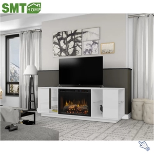Design moderno nuovo modello in legno LED TV Stand vendita calda per la casa & Hotel simulato fiamma stile per <span class=keywords><strong>soggiorno</strong></span> mobili - Product Image 2
