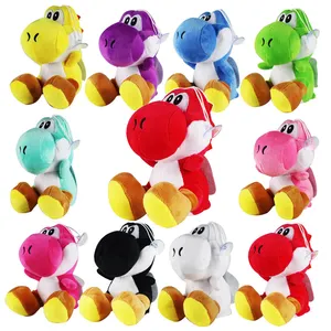 Bán Sỉ Búp Bê Nhồi Bông Hình Khủng Long Yoshi Dễ Thương 18Cm Để Bán