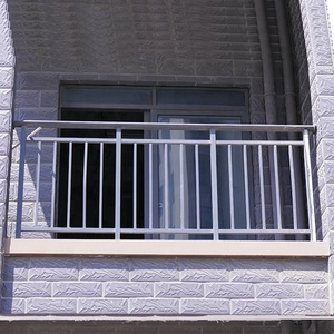 Grille de fenêtre en fer décorative pour balcon, <span class=keywords><strong>garde</strong></span>-<span class=keywords><strong>corps</strong></span> en fer forgé sur mesure - Product Image 5