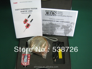 Digital portátil de <span class=keywords><strong>metal</strong></span> probador de la dureza HARTIP1800 con 10 tipo de lenguaje para la opción - Product Image 4