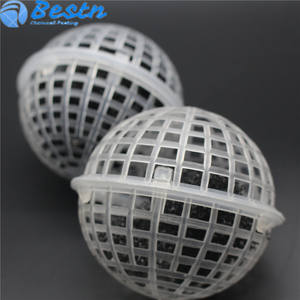 Boule poreuse en plastique de 60 mm, 80 mm, 100 mm, boule de suspension biologique en plastique, cage à boules en plastique - Product Image 4