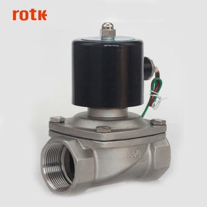 DN40 1.5 Inch 2w-400-40 Thép Không Gỉ Ac220v Dc12v Dc24v 2 Cách Điện Từ Bóng Van Nước/Dầu/Điều Khiển Không Khí OEM Tùy Chỉnh - Product Image 3