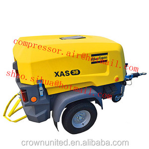 XAHS38, Compresor de Aire Portátil Atlas Copco, Compresor de Aire Móvil, Motor Diésel Kubota, Compresor de Tornillo Rotatorio, <span class=keywords><strong>Kompress</strong></span> - Product Image 2