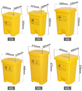 Bệnh Viện Nhựa Y Tế Chất Thải Container Nhà Sản Xuất Chất Thải Bin - Product Image 2
