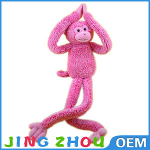 <span class=keywords><strong>Peluche</strong></span> <span class=keywords><strong>de</strong></span> <span class=keywords><strong>Mono</strong></span> Rosa Personalizado, Juguete <span class=keywords><strong>de</strong></span> <span class=keywords><strong>Peluche</strong></span> con <span class=keywords><strong>Brazos</strong></span> y Piernas Largas - Product Image 6