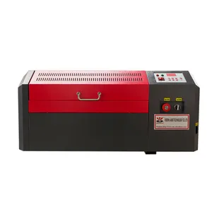 Plywood wood leather acrylic paper glass Co2 laser cutting engraving machine 4040 40W 50W for sale shandong