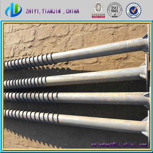 2015 hot venta galvanizado en caliente espárragos perno y tornillo pilas y suelo anclas - Product Image 6