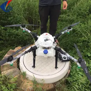 Püskürtme helikopter su geçirmez tarım Drone uzun mesafe ile