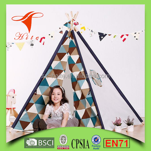 Tipi indien Trépied Jouer Tente de Camping Enfants <span class=keywords><strong>Cabane</strong></span> jeux enfants Enfants Jouent tente De Tipi - Product Image 5