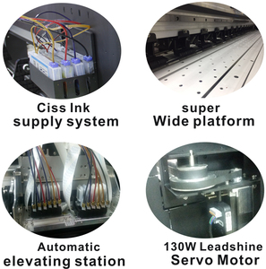 广州 Alibabacolor 数字生态溶剂宽幅喷墨打印机在中国制造 - Product Image 3