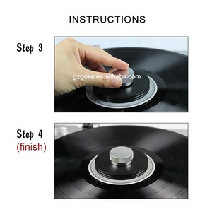 Platine tourne-disque stabilisateur vinyle accessoires en aluminium disque disque pince poids pour <span class=keywords><strong>lp</strong></span> - Product Image 3