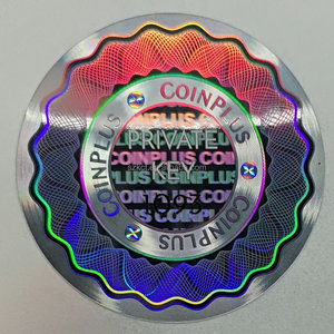3D Laser <strong>Barcode</strong> Series Number Hologram Anti-Counterfeit PET Beverage <strong>Stickers</strong> for Wine Beer Coffee Mineral Water Carton Strong - Product Image 1