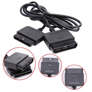 1.5m gamepad trò chơi điều khiển mở rộng cáp dẫn cho Playstation 2 PS1 <span class=keywords><strong>PS2</strong></span> mở rộng dây màu đen chất lượng cao - Product Image 3