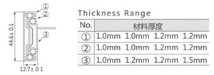 <span class=keywords><strong>glissière</strong></span> de tiroir 45mm <span class=keywords><strong>hettich</strong></span> - Product Image 3