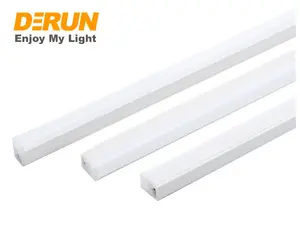 Linear Plastic Square Linkable T5 Integrated LED Tube Light LED Energy Bulb Fluorescent Lamp Replacement CE RoHS LTL-T5INT-PL