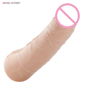 Großer Weicher Realistischer <span class=keywords><strong>Dildo</strong></span> aus Gummi - Product Image 2