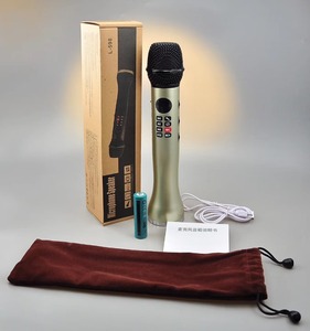 L-598, el mejor micrófono de altavoz inalámbrico, suministro de fábrica en China, micrófono <span class=keywords><strong>Karoke</strong></span> - Product Image 4