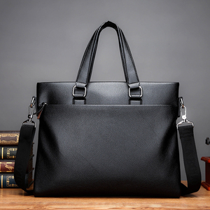Bolso de computadora portatil vente chaude <span class=keywords><strong>15</strong></span>.<span class=keywords><strong>6</strong></span> pouces sac fourre-tout pour ordinateur portable multifonctionnel sac pour ordinateur portable en cuir avec <span class=keywords><strong>pochette</strong></span> pour homme - Product Image 4