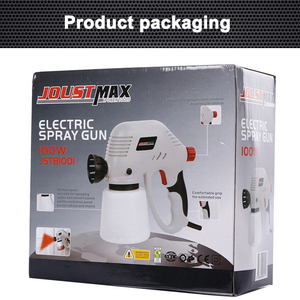 <span class=keywords><strong>Pistola</strong></span> a spruzzo <span class=keywords><strong>elettrica</strong></span> ad alta pressione tenuta in mano 220V 120W HVLP <span class=keywords><strong>pistola</strong></span> a spruzzo Airless portatile ad alta potenza da 800ml - Product Image 4