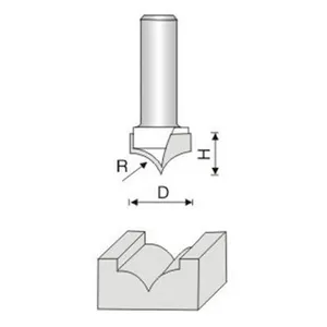 De la carpintería del CNC enrutador talla poco/grabado router Bits/nariz de aguja cortadoras CNC para madera