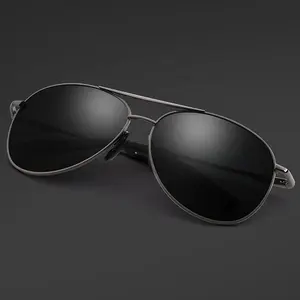 Nuovo Design telaio metallico pilota polarizzato Uv400 aviazione <span class=keywords><strong>occhiali</strong></span> da sole - Product Image 1