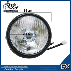 <span class=keywords><strong>Phare</strong></span> avant de <span class=keywords><strong>moto</strong></span> <span class=keywords><strong>vintage</strong></span> classique <span class=keywords><strong>rond</strong></span> en métal 6'' pour <span class=keywords><strong>moto</strong></span>, modification cool, <span class=keywords><strong>phare</strong></span> avant noir avec support, feu antibrouillard - Product Image 6