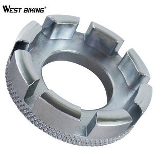 WEST BIKING-<span class=keywords><strong>Kit</strong></span> d'outils de réparation pour vélo, outil de réglage de jante de <span class=keywords><strong>roue</strong></span> portable, outil en acier, pour VTT et route - Product Image 6