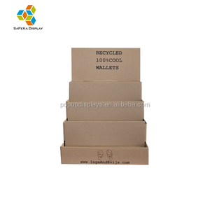 Flexo In Ấn Kraft Tông 4 Tầng Ví Truy Cập Đứng Hiển Thị - Product Image 2