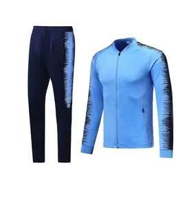 Thiết Kế Mới Nhất Thái Chất Lượng Tùy Chỉnh Bóng Đá Tracksuit Quần Skinny Bán Buôn Câu Lạc Bộ Bóng Đá Áo Khoác