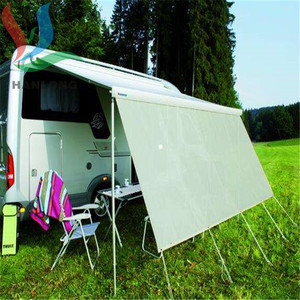 PVC polyester bâche <span class=keywords><strong>pour</strong></span> rouler à <span class=keywords><strong>caravane</strong></span> auvent de Camping Remorque véhicule auvents - Product Image 3