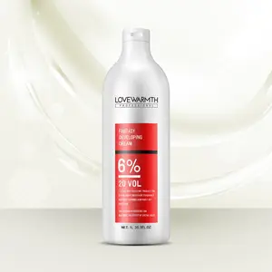 Good Quality Peroxide Cream Hair Color Cream Developer Best Assistant of Hair Dye Permanent 20pcs/ctn COA ,MSDS 100ml